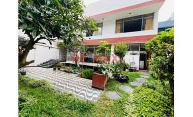 Bajo De Precio!! 🏡Casa En San Borja 378 M2 Límite Con San Isidro - Para Remodelar O Construir