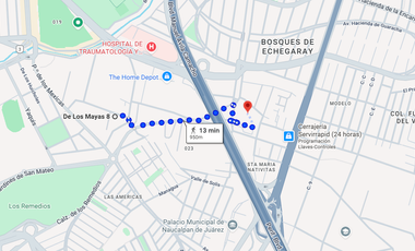 CASA  EN VENTA EN SANA CRUZ ACATLAN NAUCAL EDO/MEX ADJUDICADO CON POSESION