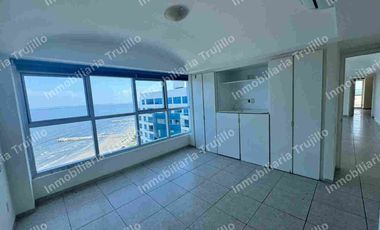 Rentó departamento frente al mar