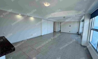 Rentó departamento frente al mar