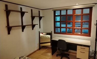 RENTO  RECAMARA  AMUEBLADA EN COLIVING, EN LAS AGUILAS PARTE BAJA