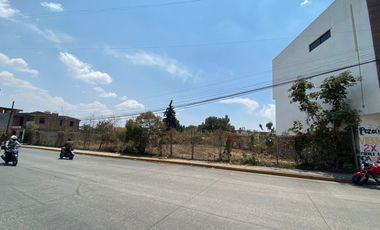 Renta de Terreno en Ave. México-Puebla en Cuautlancingo