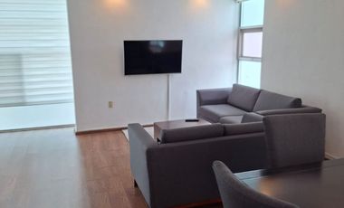 Departamento amueblado en renta en Valle del Campestre