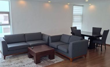 Departamento amueblado en renta en Valle del Campestre