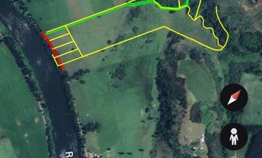 PARCELA CON EMBARCADERO A RIO NAVEGABLE, OSORNO