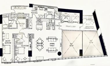 FOR SALE: 2BR Gallery Villa in Park Central Towers - North Tower, Makati