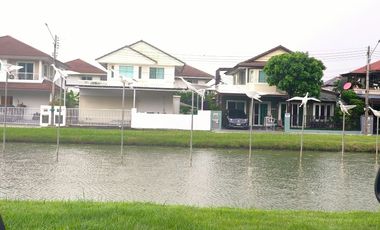 บ้านเดี่ยวลำลูกกา ถนนไสวประชาราษฎร์  ลำลูกกาคลองสี่ ปทุมธานี เขตติดต่อทำเลดี ระบบรักษาความปลอดภัย24 ชม ม.พฤกษ์ลดา2 ซอย 7/2