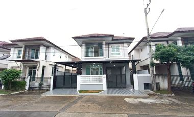 บ้านแฝดลำลูกกา ถนนไสวประชาราษฎร์ ลำลูกกาคลองสี่ ปทุมธานี เขตติดต่อ กรุงเทพ ถนนกว้างมาก ม.เอสวิวล์ เนื้อที่ 38.5 ตรว นัดชมบ้านโทรเลย 081440----