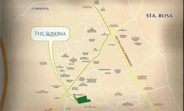 Premium Residential Lot 270 sqm Corner unit near Nuvali Last unit Tagaytay road The Sonoma Makati of the South