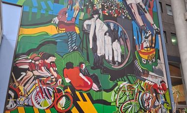 Acogedora oficina en centro de Santiago.