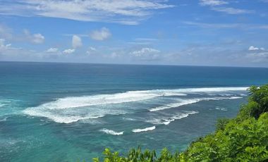 Jual Cepat Tanah Los tebing view ocean di Ungasan, Bali