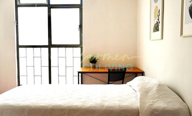 Renta Una Recámara Amueblada en Coliving, cerca Centro de Puebla