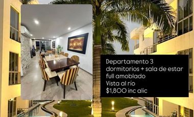 Departamento en arriendo en Samborondon