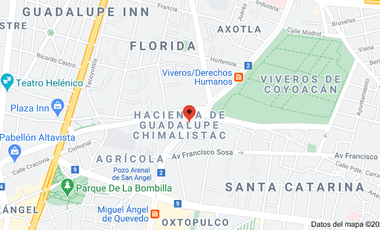 BUSCAS UN PATRIMONIO PARA HABITAR Y/O INVERTIR EN COL. CHIMALISTAC ÁLVARO OBREGÓN?
