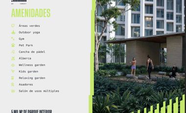 DEPARTAMENTOS EN PRE VENTA 1 RECAMARA TORRE BASALTICA ZONA ANGELOPOLIS