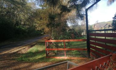 ESTUPENDA PARCELA CON CASA Y 2 CABAÑAS EN REGION DEL BIOBIO, SECTOR QUILACO