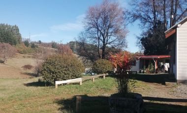 ESTUPENDA PARCELA CON CASA Y 2 CABAÑAS EN REGION DEL BIOBIO, SECTOR QUILACO