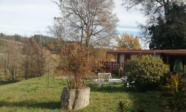 ESTUPENDA PARCELA CON CASA Y 2 CABAÑAS EN REGION DEL BIOBIO, SECTOR QUILACO