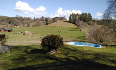 ESTUPENDA PARCELA CON CASA Y 2 CABAÑAS EN REGION DEL BIOBIO, SECTOR QUILACO