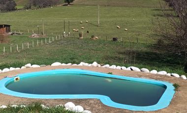 ESTUPENDA PARCELA CON CASA Y 2 CABAÑAS EN REGION DEL BIOBIO, SECTOR QUILACO