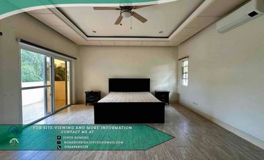 3 Bedrooms Fully-Furnished Large Detached House For Rent,Located in a secured/gated subdivision in Fairway Angeles City,Pampanga