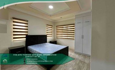 3 Bedrooms Fully-Furnished Large Detached House For Rent,Located in a secured/gated subdivision in Fairway Angeles City,Pampanga