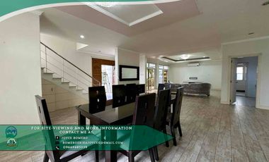 3 Bedrooms Fully-Furnished Large Detached House For Rent,Located in a secured/gated subdivision in Fairway Angeles City,Pampanga