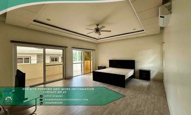 3 Bedrooms Fully-Furnished Large Detached House For Rent,Located in a secured/gated subdivision in Fairway Angeles City,Pampanga