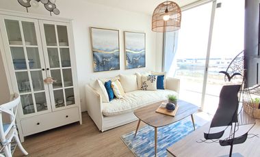 Departamento de 3 Dormitorios, Amoblado, Vista al Mar en Venta en San Bartolo