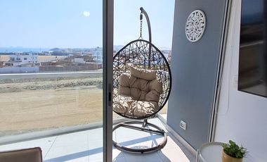 Departamento de 3 Dormitorios, Amoblado, Vista al Mar en Venta en San Bartolo