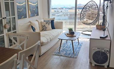 Departamento de 3 Dormitorios, Amoblado, Vista al Mar en Venta en San Bartolo