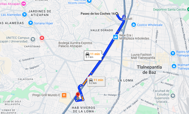 Casa en Venta Residencial El Dorado Tlalnepantla Estado de México