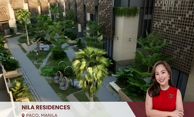 Paco Manila House Near Binondo at Nila Residences with Modern Amenities For Sale!