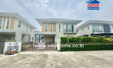 2-storey detached house, 52.5 sq m., Diamond Ville Village, Salaya, Borommaratchachonnani Road, Dao Thong Road, Phutthamonthon, Nakhon Pathom
