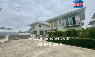 2-storey detached house, 52.5 sq m., Diamond Ville Village, Salaya, Borommaratchachonnani Road, Dao Thong Road, Phutthamonthon, Nakhon Pathom