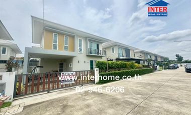 2-storey detached house, 52.5 sq m., Diamond Ville Village, Salaya, Borommaratchachonnani Road, Dao Thong Road, Phutthamonthon, Nakhon Pathom