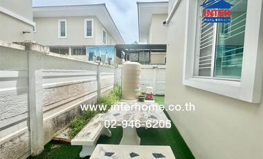 2-storey detached house, 52.5 sq m., Diamond Ville Village, Salaya, Borommaratchachonnani Road, Dao Thong Road, Phutthamonthon, Nakhon Pathom