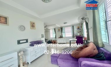 2-storey detached house, 52.5 sq m., Diamond Ville Village, Salaya, Borommaratchachonnani Road, Dao Thong Road, Phutthamonthon, Nakhon Pathom