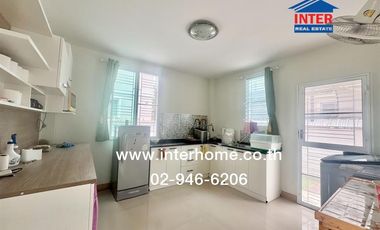 2-storey detached house, 52.5 sq m., Diamond Ville Village, Salaya, Borommaratchachonnani Road, Dao Thong Road, Phutthamonthon, Nakhon Pathom