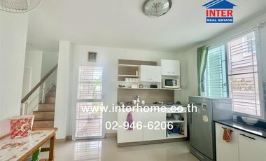 2-storey detached house, 52.5 sq m., Diamond Ville Village, Salaya, Borommaratchachonnani Road, Dao Thong Road, Phutthamonthon, Nakhon Pathom