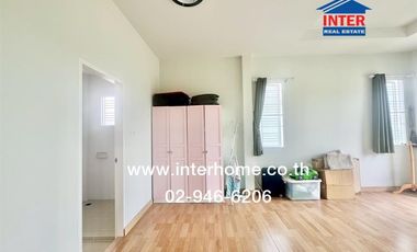 2-storey detached house, 52.5 sq m., Diamond Ville Village, Salaya, Borommaratchachonnani Road, Dao Thong Road, Phutthamonthon, Nakhon Pathom