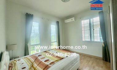 2-storey detached house, 52.5 sq m., Diamond Ville Village, Salaya, Borommaratchachonnani Road, Dao Thong Road, Phutthamonthon, Nakhon Pathom