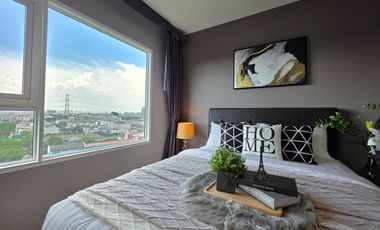 SF123 Aspire Erawan Tower B for sale, next to BTS Erawan. ➡️ Beautiful room ➡️ Open view