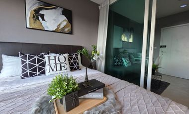 SF123 Aspire Erawan Tower B for sale, next to BTS Erawan. ➡️ Beautiful room ➡️ Open view