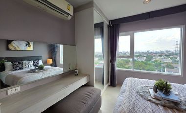 SF123 Aspire Erawan Tower B for sale, next to BTS Erawan. ➡️ Beautiful room ➡️ Open view