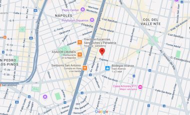 Casa en venta en calle San Francisco col. Del Valle Centro, Benito Juárez. CDMX.