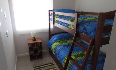 Brown Propiedades ARRIENDA departamento AMOBLADO Las Cruces Condominio Borde Mar