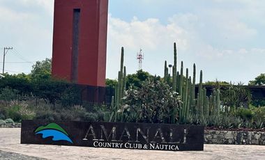Terreno en Venta Amanali Country Club Náutica, Tepeji del Río, Hidalgo