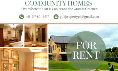 Brand New 2BR Semi-Furnished Golfside Villa for Rent in Silang