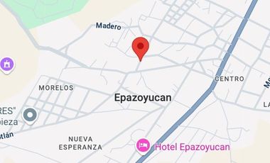 VENTA DE CASA EN CALLE ABASOLO COL 20 DE NOVIEMBRE EPAZOYUCAN HIDALGO